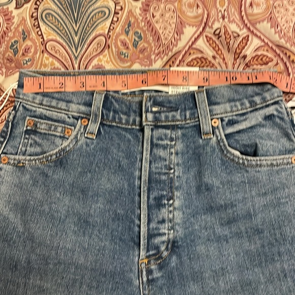 NWT Aritzia Arlo high rise straight jean size 24x28 - Picture 7 of 9